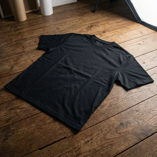 Camiseta Prestige corte clasico Negro